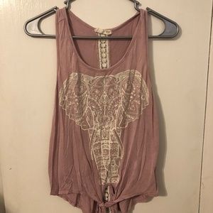 mccnchild elephant tank top | S